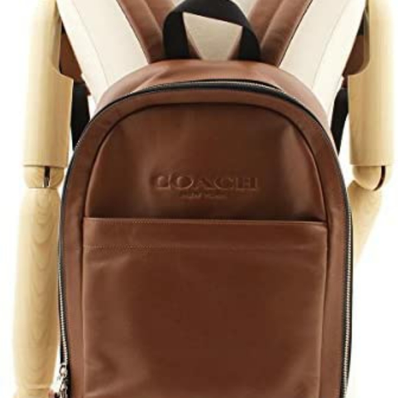 COACH Charles Slim Backpack In Sport Calf Leather - Picture 4 of 14